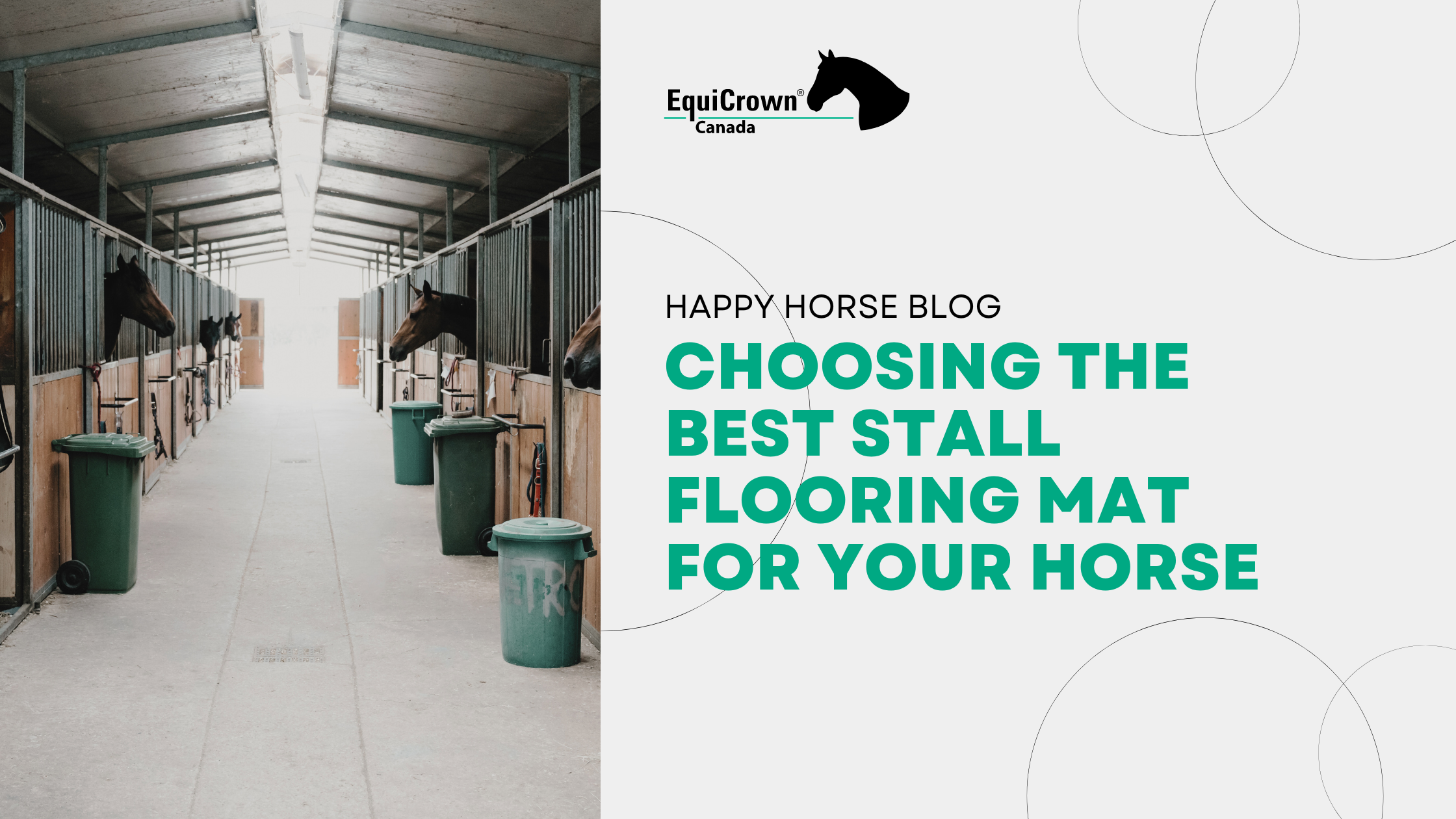 Choosing The Best Stall Flooring Mat For Your Horse EquiCrown USA