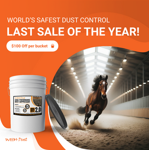 WHOA Dust® - Control Dust, Reduce Watering, Improve Footing!